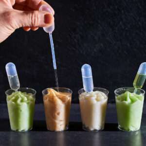 Verrines glacées pour trou normand